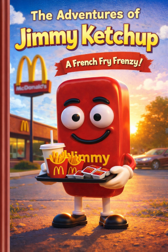 A French Fry Frenzy - Book Cover